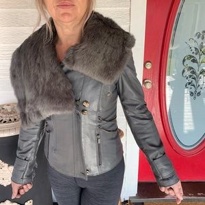 Italian leather jacket